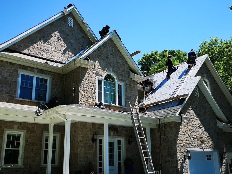 Installation toiture neuve Montréal